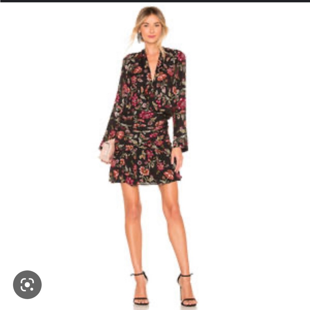 A.L.C Silk Haven floral print dress 8